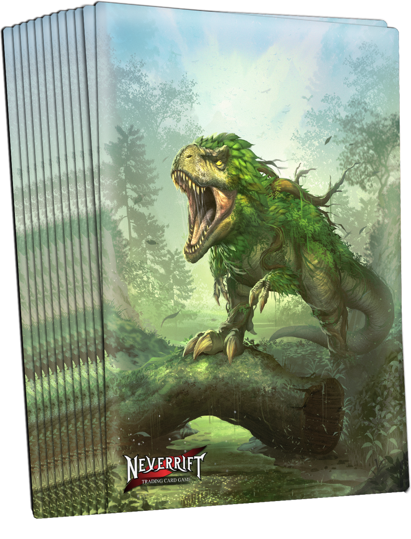 Neverrift TCG Card Sleeves: Thornspine Tyrant